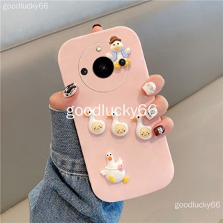 เคสโทรศัพท์มือถือ แบบบางพิเศษ กันกระแทก สไตล์เกาหลี และญี่ปุ่น สําหรับ Realme 11 Pro+ realme11pro+10pro+