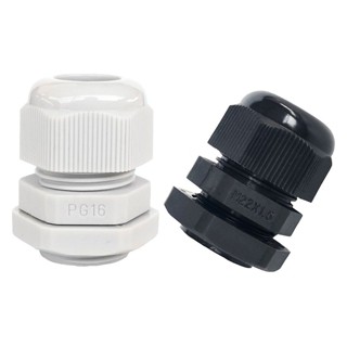 Super Tools (10 pcs) Nylon Cable Gland เกลียว PG7/9/11/13.5/16/21