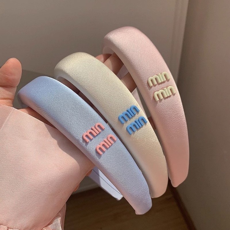 ใหม่ ที่คาดผมฟองน้ํา สีมาการอง กะโหลกศีรษะสูง ฤดูร้อน ล้างผม ที่คาดผม แฟชั่น เด็กผู้หญิง เครื่องประดับผม