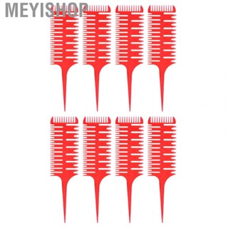 Meyishop Tail Comb Styling Comb Rounded  Proper Spacing For Barber Shop For Home