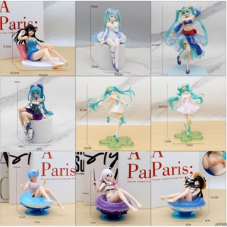 โมเดลโทรศัพท์มือถือ รูปการ์ตูนอนิเมะ Hatsune Miku Rem Lulu สองมิติ แฮนด์เมด แบบสร้างสรรค์ สําหรับเด็กผู้หญิง