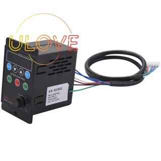 Ux-52 มอเตอร์ควบคุมความเร็วมอเตอร์ดิจิทัล 220V Ac 6W-400W