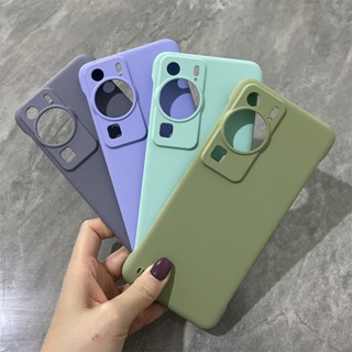 เคสโทรศัพท์มือถือ PC แบบแข็ง ผิวด้าน ไร้กรอบ กันกระแทก สําหรับ Huawei P60 Pro