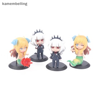 Kamembelling โมเดลฟิกเกอร์ PVC อนิเมะ Dropkick On My Devil Jashin-chan Helltaker Lucifer EN 4 ชิ้น