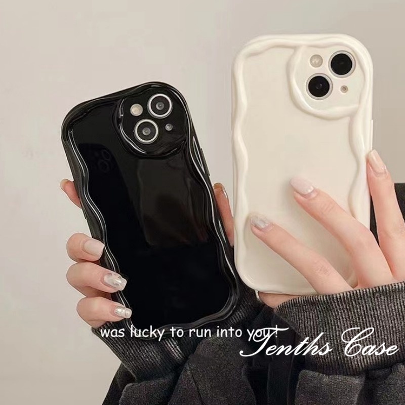 เคสโทรศัพท์มือถือ ขอบโค้ง 3D สีพื้น สําหรับ Samsung A05 A05s A14 A34 A54 A03 A03s A04 A04e A04s A23 A13 A33 A53 A12 A22 A52 A52s A32 A51 A50 A50s A30s
