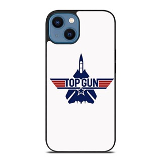 เคสโทรศัพท์มือถือ กันตก ลายโลโก้ TOP GUN สําหรับ IPhone 14 Plus 13 Pro Max 12 Mini X