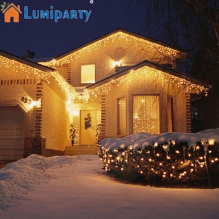 Lumiparty สายไฟหิ่งห้อย LED 216 ดวง ยาว 5 ม. 8 โหมด พร้อมปลั๊ก สําหรับตกแต่งเวที ปาร์ตี้ สวน