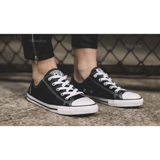 รองเท้าผ้าใบพื้นบาง Converse All Star Dainty Ox Black สวยงาม พร้อมกล่อง งานป้าย ของแท้จากช็อป