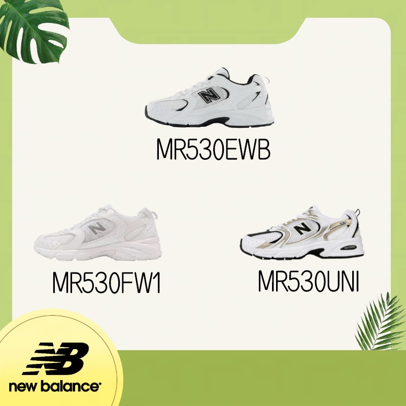 ❤️ สไตล์ใหม่ ❤️ New Balance 530 mr530ewb / fw1 / uni Sport Shoes