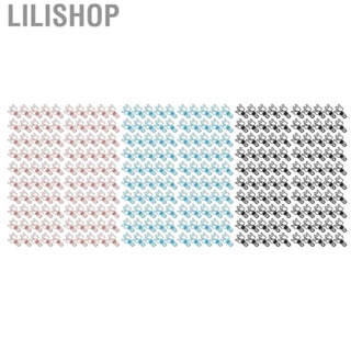 Lilishop Hollow Binder Clips  Strong Clamping Bunny Binder Clips 100Pcs  for Notes
