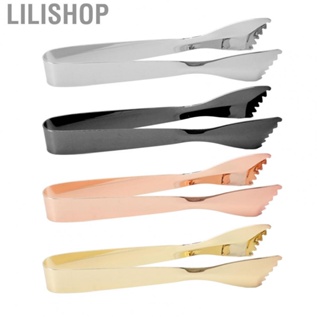 Lilishop Ice Tongs  Grade Thicken Stainless Steel Prevents Slipping Sugar  Twe US