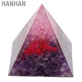 Hanhan Epoxy Ornament Epoxy Material Pyramid Epoxy Ornament for Living Room