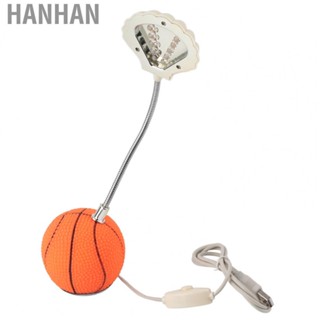 Hanhan Desk Lamp Eye Caring Cute Basketball USB Study Table Lamp For Studying