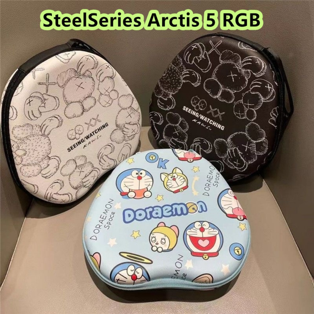 สําหรับ SteelSeries Arctis 5 RGB หูฟัง Cool รูปแบบการ์ตูน cosmonaut สําหรับ SteelSeries Arctis 5 RGB ชุดหูฟัง Earpads กระเป๋าเก็บปลอกกล่อง