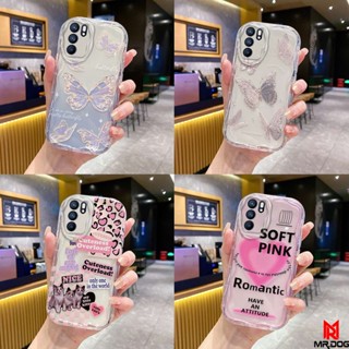 เคส OPPO RENO 6 5G RENO 6Z 5G กรณีโทรศัพท์มือถือลายน่ารักครีม TY2