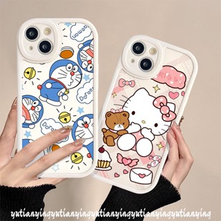 เคสโทรศัพท์มือถือ ลายการ์ตูนโดราเอมอน เฮลโลคิตตี สําหรับ Oppo A95 A96 A78 A58 A17K A12 A53 A17 A57 A55 A31 A9 A5 A3S A16K A77s A7 A74 A76 A16E A16 A54 A5s A15 A92 A1K Reno 8 8T 7 7Z 5 5F เคสนิ่ม