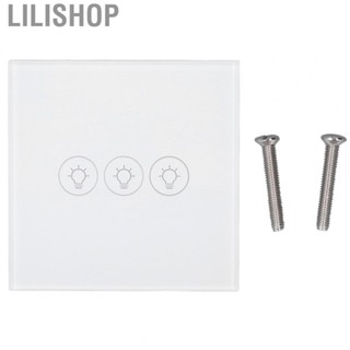 Lilishop Smart Wall Touch Switch   Touch Light Switch Dimmable  for Tuya