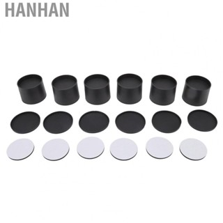 Hanhan Furniture Leg Protectors  Furniture Hightening Pads ABS Silicone 6 Pieces  for Chair