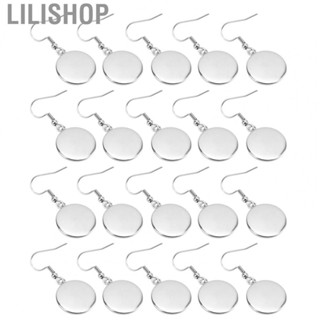 Lilishop Wire Hooks Earring Trays Multiple Functions Earring Blank Bezels for Jewelry Manufacturing for Artware