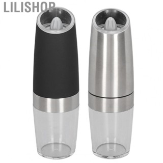 Lilishop Salt and Pepper Grinder   Powered Electric Salt Grinder Automatic Electric  for Pepper