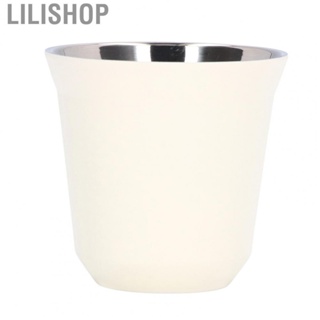 Lilishop Coffee Mug  Insulated Cup 304 Stainless Steel  for Office for Home for Coffee Shop
