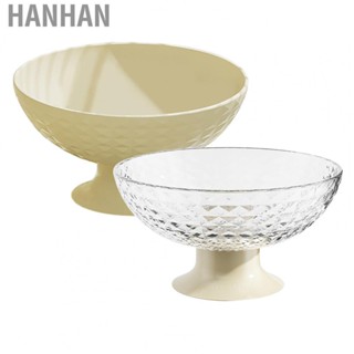 Hanhan Footed Fruit Bowl  Deepened Multi Purposes Fruit   for Dining Room Table