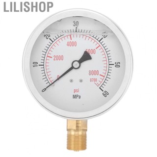 Lilishop Carbon Dioxide Pressure Gauge  Good Sealing Performance  Oxidation M20x1 CO2 Cylinder Pressure Gauge  for Factory