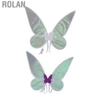 Rolan Butterfly Wings  Butterfly Wings Costume Elastic Band Foldable  Powered Metal Frame Cute  for Holiday for Boys