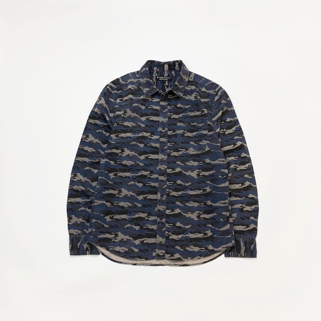 BEYOND STYLE , korea camo shirt