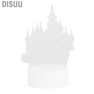 Disuu 3Dimensional USB Night Light  Castle Decorative Lamp For Holiday Gifts Bed