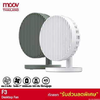 [รับประกัน 1 ปี] Eloop F3 พัดลมพกพา ชาร์จแบตได้ USB Rechargeable Portable FAN แรง 3 ระดับ ของแท้ | Orsen