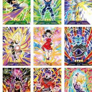 การ์ดแฟชั่น ลายการ์ตูน Dragon Ball Second Shot Son Goku Super Saiyan SP, SSR, UR สีดํา