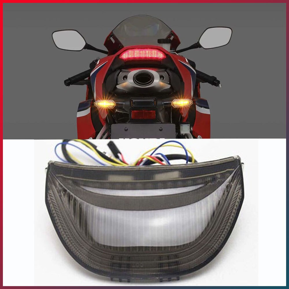 สําหรับไฟท้ายด้านหลังเบรคหยุดสําหรับ Honda CBR 600RR CBR600RR 2003 2004 2005 2006 CBR 1000RR CBR1000