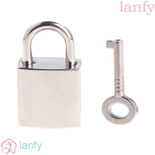 Lanfy กระเป๋าเดินทาง ขนาดเล็ก พร้อมกุญแจ สําหรับคู่รัก สมุดไดอารี่ ทองแดง