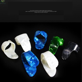 Celluloid นิ้วโป้ง 1.2 มม. 6 สี สําหรับเล่นกีตาร์ไฟฟ้า