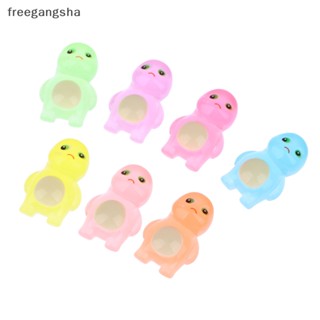 [FREG] จี้เรซิ่น รูปสัตว์ประหลาด ไดโนเสาร์ น่ารัก เรืองแสง แฟชั่น 7 ชิ้น FDH