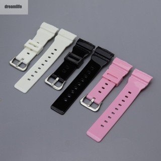 【DREAMLIFE】Watch Strap Band Lightweight Replacement Rubber Sport Strap 14mm BA 110