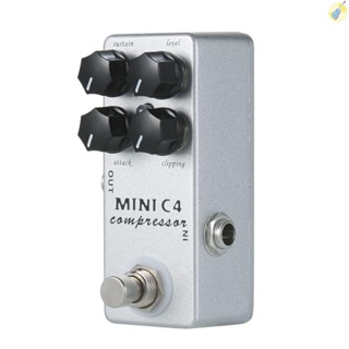 แป้นเหยียบเอฟเฟคกีตาร์ MOSKYAudio MINI C4