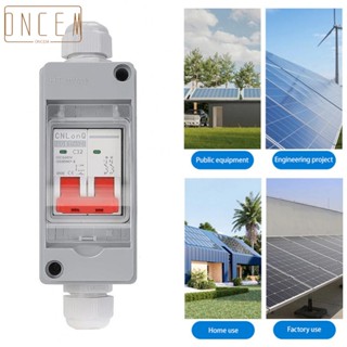 【ONCEMOREAGAIN】Photovoltaic DC Isolator Switch PV System 32A500V IP65 Waterproof IsolatorSwitch