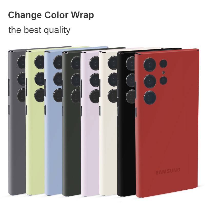 ฟิล์มกันรอยหน้าจอ ผิวด้าน ลายโลโก้ 3M สีพื้น สําหรับ Samsung Galaxy S23 S22 S24 S25 S26 Ultra Plus