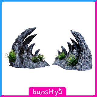 [Baosity5] ถ้ําซ่อนหินจําลอง สําหรับตกแต่งตู้ปลา