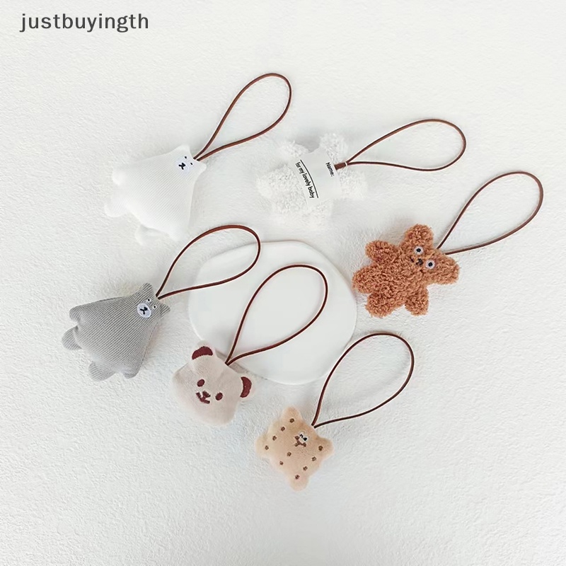 [JBTH] พวงกุญแจ จี้ตุ๊กตาหมีน่ารัก แบบนิ่ม สําหรับห้อยกระเป๋า [JB]