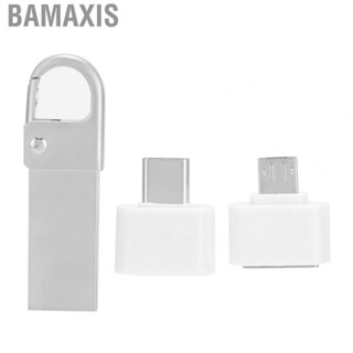 Bamaxis USB 2.0 Flash Drive   High Speed Plug and Play U Disk Mobile Phone OTG Support with 2Pcs Adapter for Car