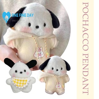 พวงกุญแจ จี้ตุ๊กตาการ์ตูน Pacha Dog Pochacco น่ารัก K7C7