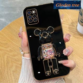 เคสโทรศัพท์มือถือ ซิลิโคนนิ่ม กันกระแทก ลายต้นไม้ Gloden สําหรับ infinix note 10 pro infinix note 10