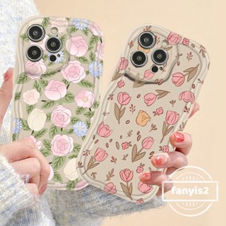 เคสป้องกันโทรศัพท์มือถือ TPU แบบนิ่ม ลายดอกไม้ สําหรับ Vivo Y27 Y02 Y35 Y16 Y02s Y22 Y22s Y15A Y15S Y21 Y21s Y20 Y20s Y20i Y12s Y17 Y15 Y12 Y11 Y20s