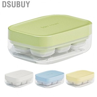 Dsubuy Mini Ice Tray  Plastic Cube Mold for Making