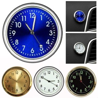 New Pocket Small Luminous Quartz Analog Watch Stick-On Clock Car Boat Bike Clock