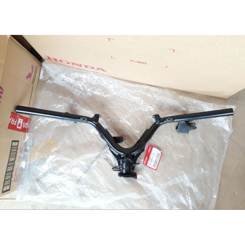 53100-K76-T60แฮนบังคับเลี้ยวแท้HONDA SUPER CUBไฟกลมรุ่นปี2018-2020 รุ่นเบาะ2ตอน อะไหล่แท้ศูนย์HONDA(