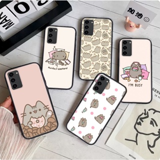 เคสโทรศัพท์มือถือแบบนิ่ม ลายแมว pusheen 125N สําหรับ Samsung S21 Plus S21S Fe S30 Ultra Note 8 9 10 Lite